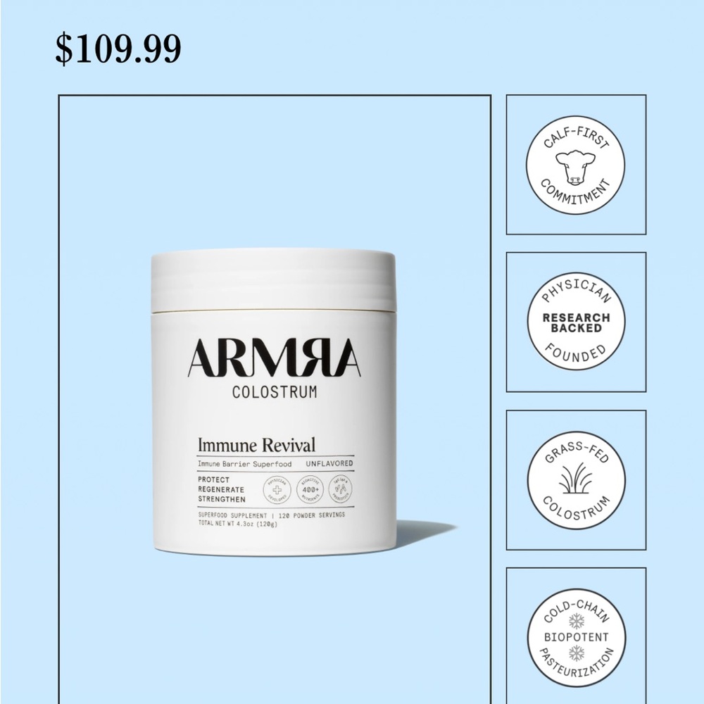 ARMRA Colostrum Immune Revival Supplement